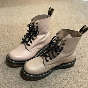 tan doc martens